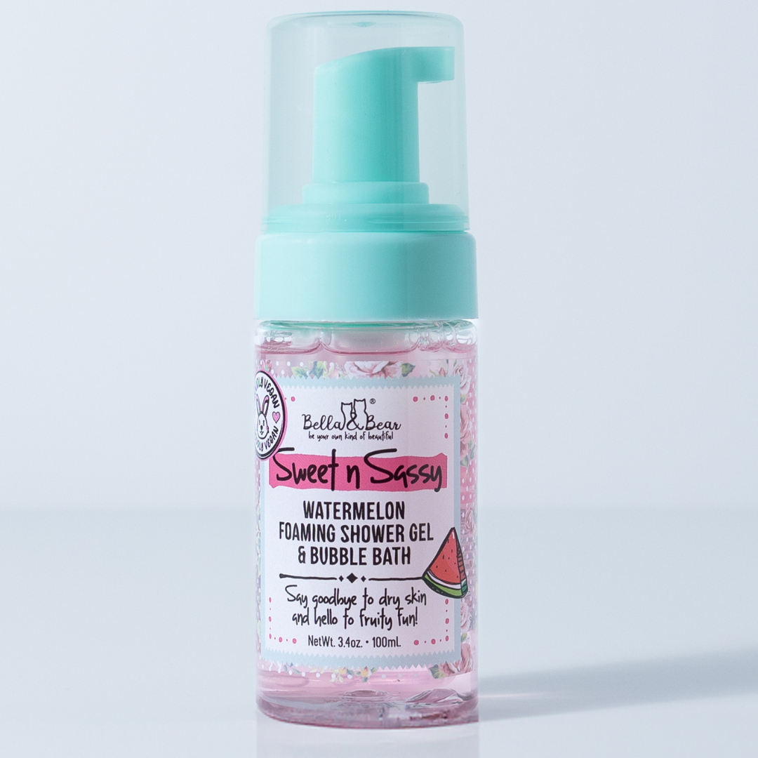 Sweet 'n' Sassy Mini Foaming Shower Gel & Bubble Bath
