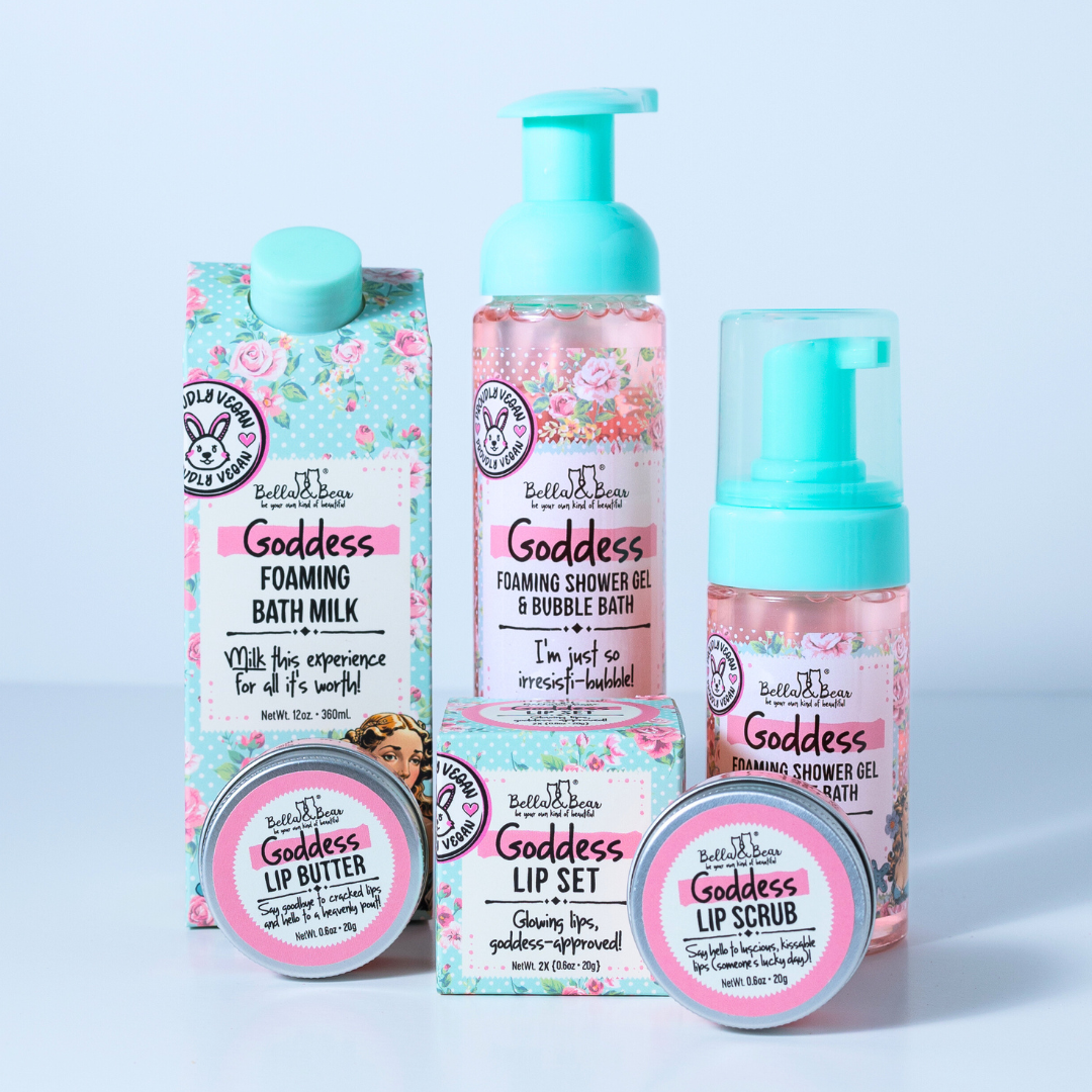 Goddess Lip Scrub for exfoliating and smoothing