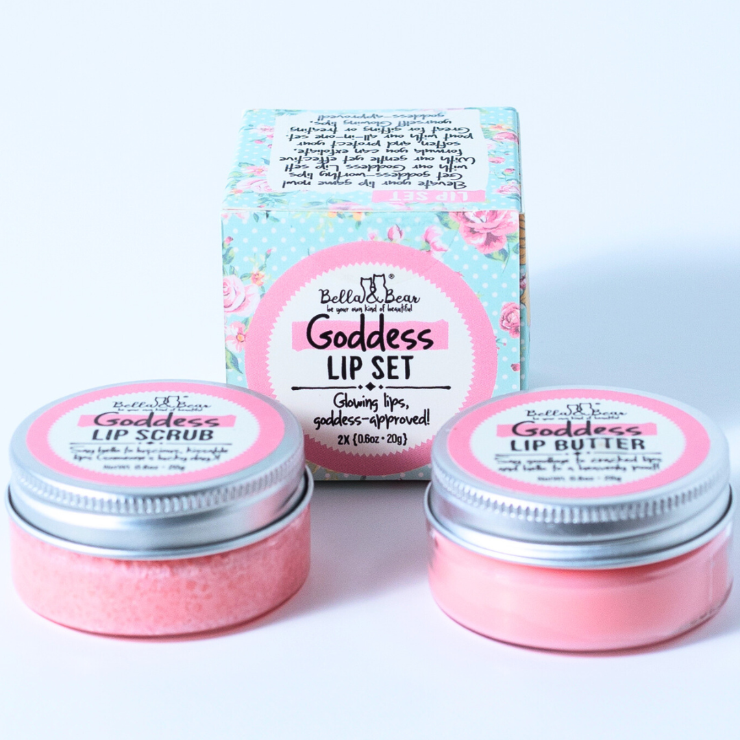 Goddess Lip Scrub for exfoliating and smoothing