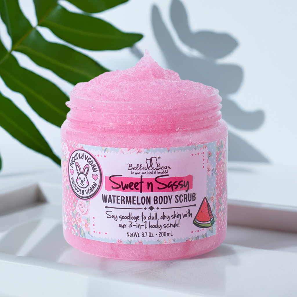 6.7oz Sweet 'n' Sassy Watermelon Body Scrub