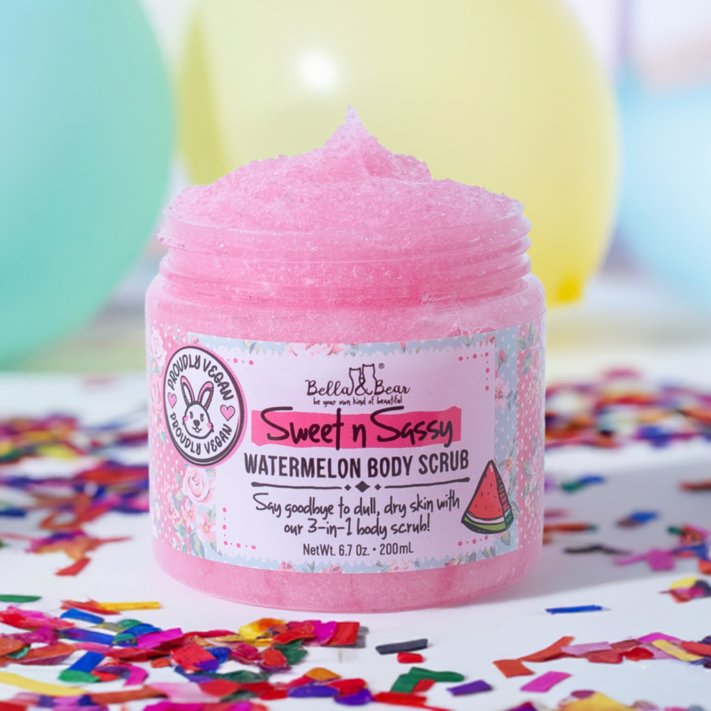 6.7oz Sweet 'n' Sassy Watermelon Body Scrub