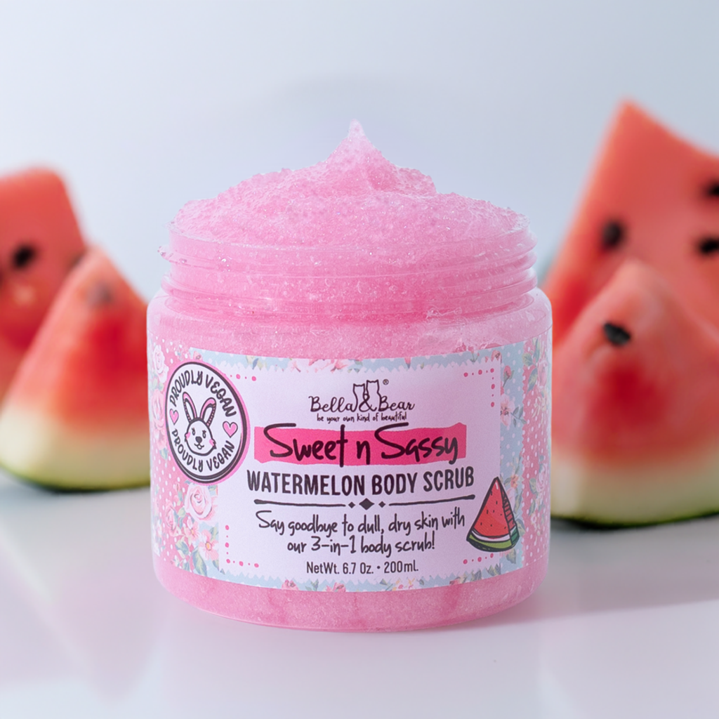 6.7oz Sweet 'n' Sassy Watermelon Body Scrub