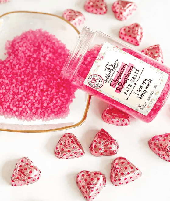Bella and Bear Bath & Body Care Strawberry & Raspberry Bath Salts X 12