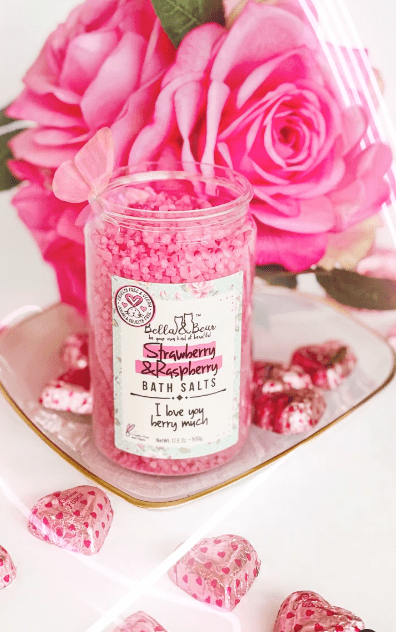 Bella and Bear Bath & Body Care Strawberry & Raspberry Bath Salts X 12