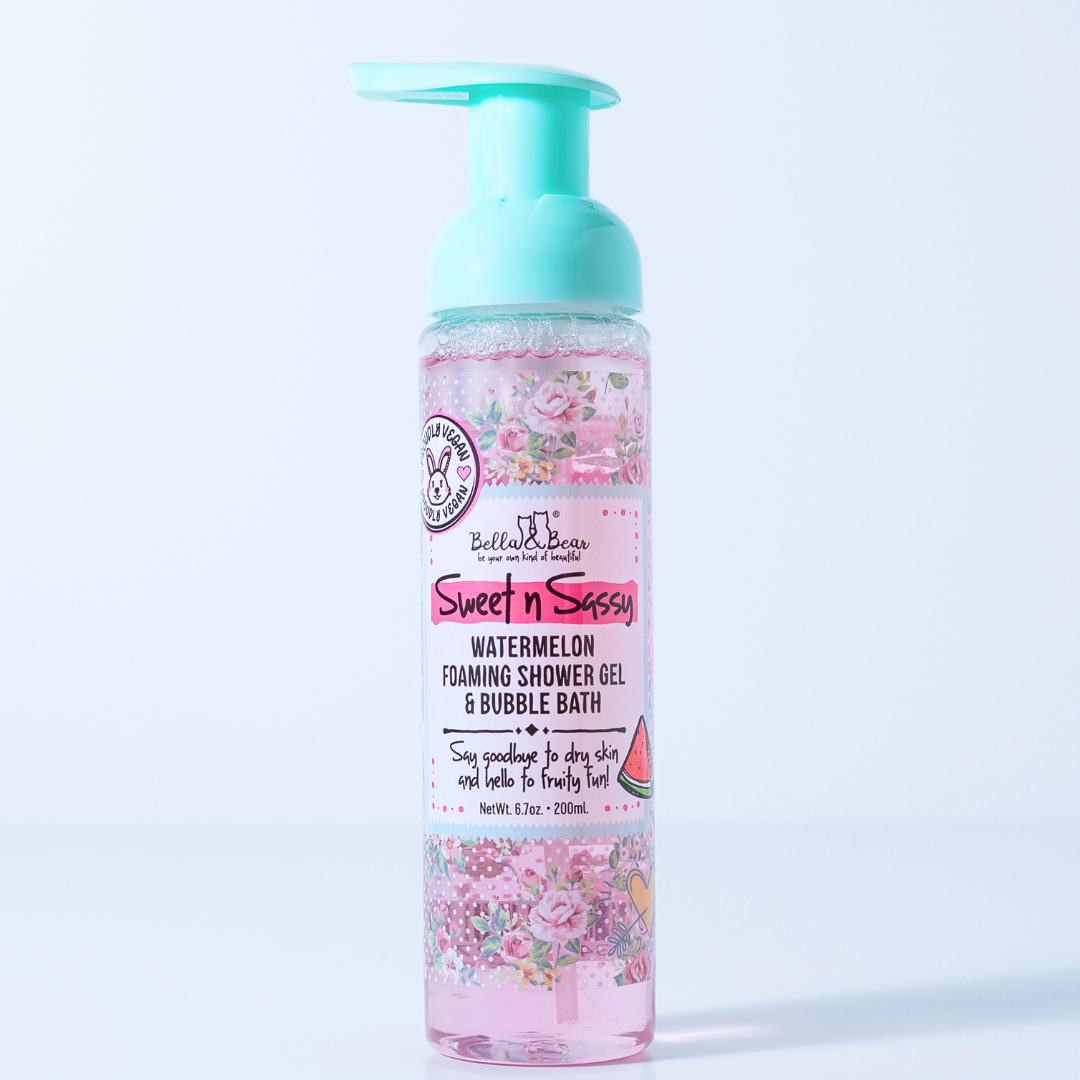 Sweet 'n' Sassy Watermelon Foaming Shower Gel & Bubble Bath