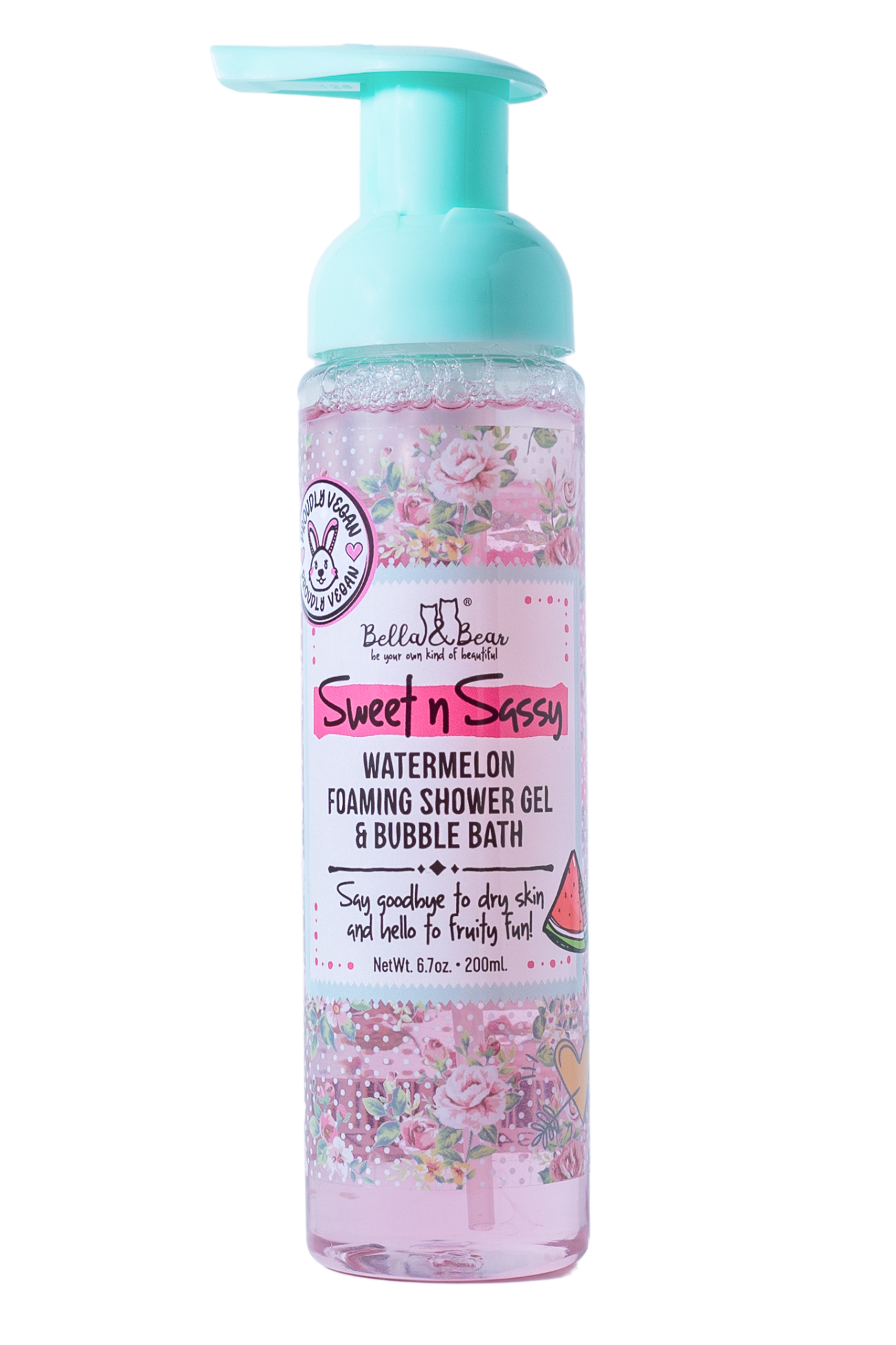 Sweet 'n' Sassy Watermelon Foaming Shower Gel & Bubble Bath