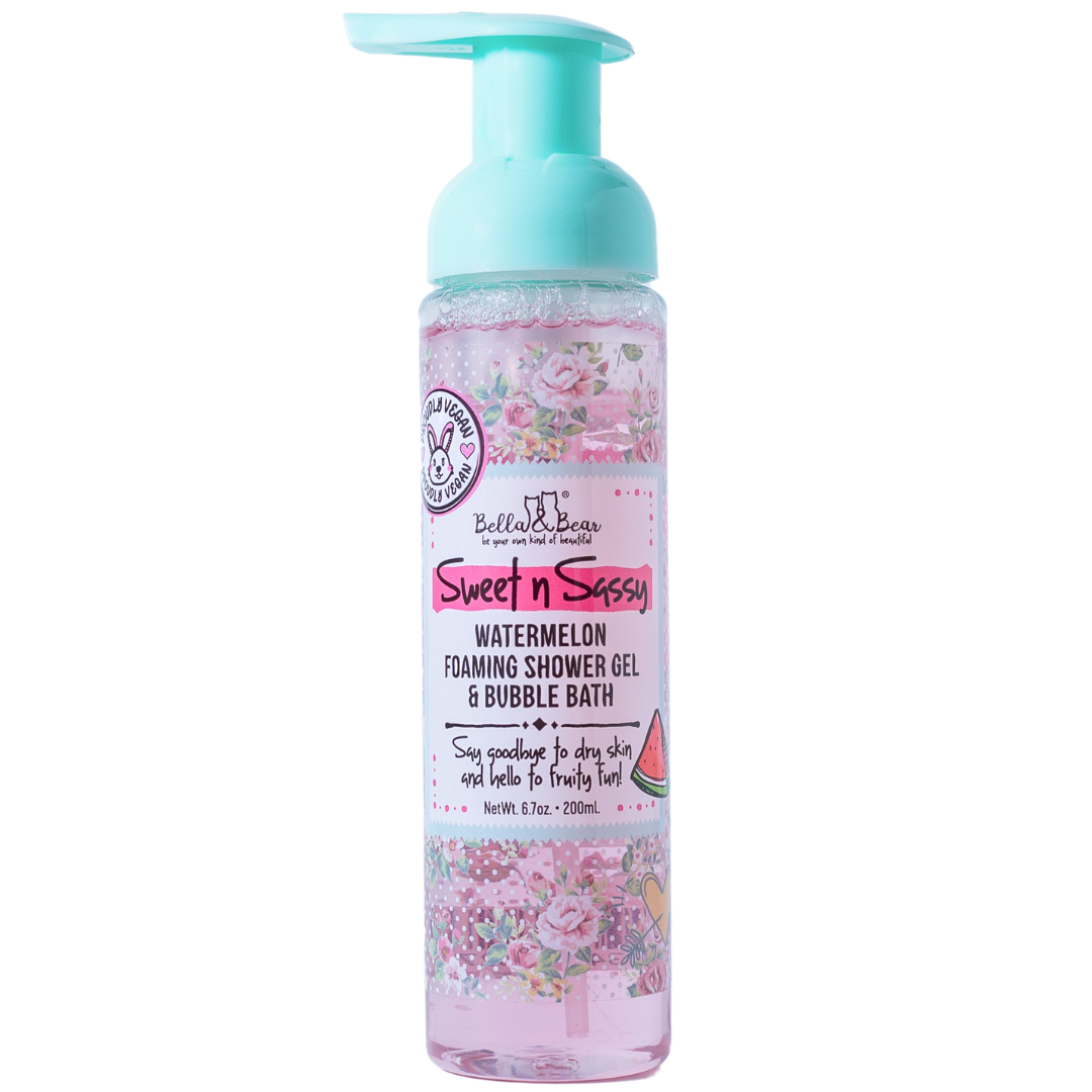 Sweet 'n' Sassy Watermelon Foaming Shower Gel & Bubble Bath