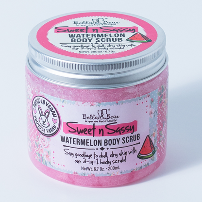 6.7oz Sweet 'n' Sassy Watermelon Body Scrub