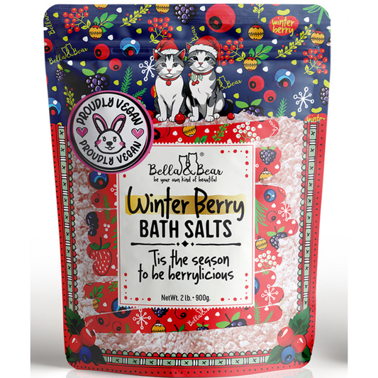 Winter Berry Holiday Bath Salts 2lb Packs