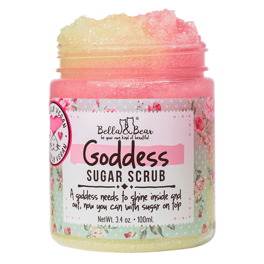 Bella and Bear Bath & Body Care Goddess Sugar Scrub 3.4oz  x 24 units per case