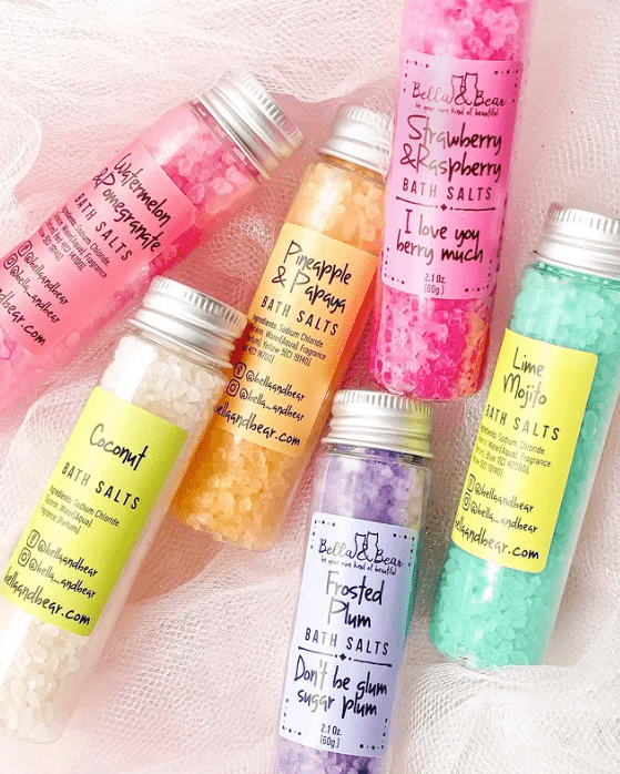 Bella and Bear Bath & Body Care Paradise Fruits Bath Salts X 12