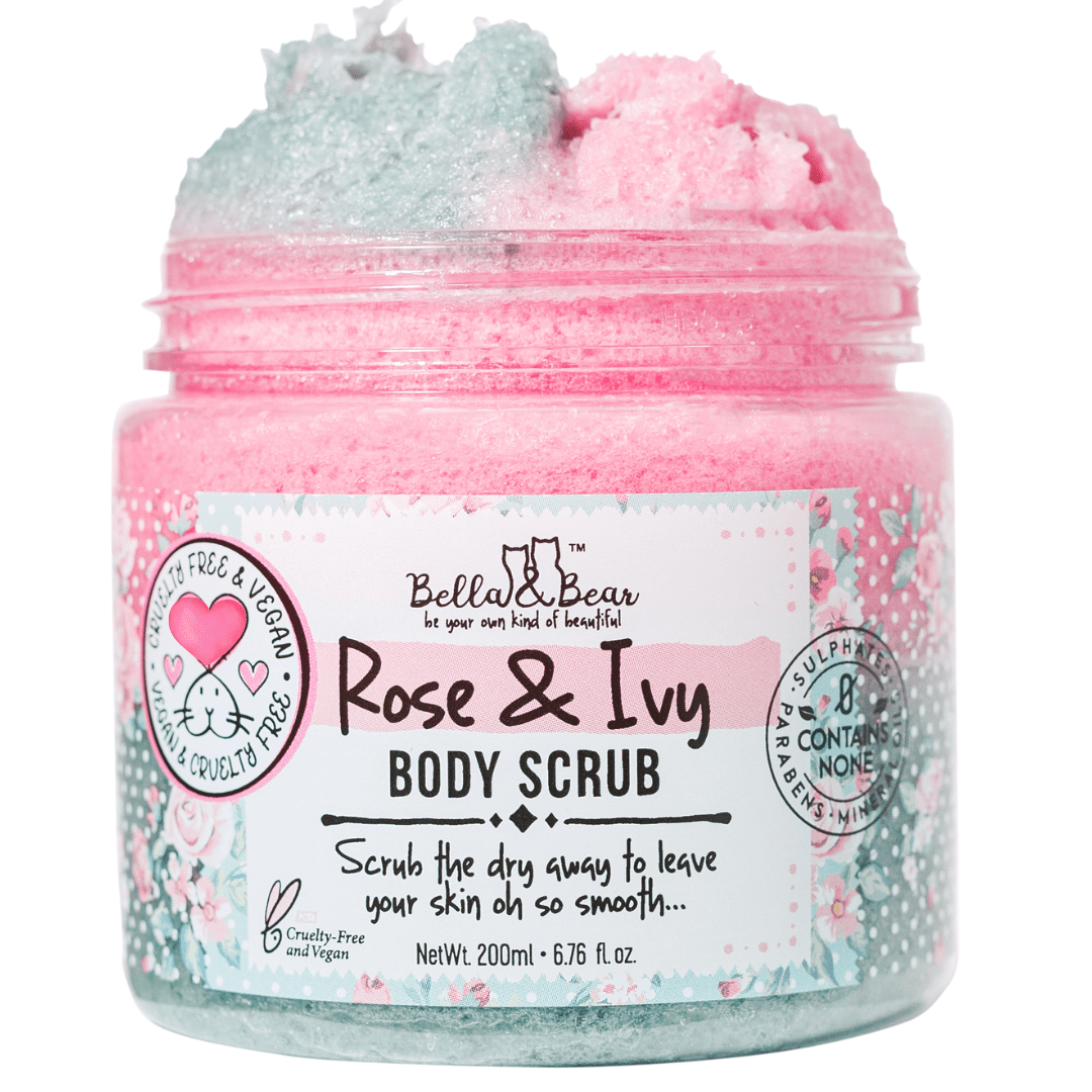 Bella and Bear Skin Care Rose & Ivy Body Scrub 6.7oz X 6 Units per case