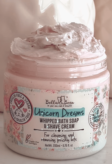 Bella and Bear Bath & Body Care Unicorn Dreams Travel Size Whipped Bath Soap & Shave Cream 3.2oz X 24 Units