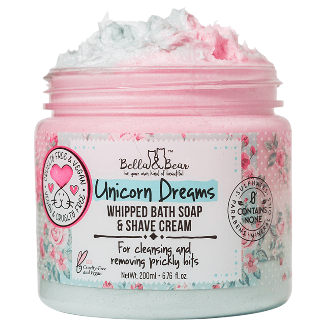 Bella and Bear Bath & Body Care Unicorn Dreams Whipped Bath Soap & Shave Cream 6.7oz X 12 Units per case